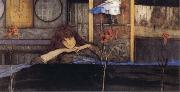 Fernand Khnopff I Lock my Door upon Myself china oil painting reproduction